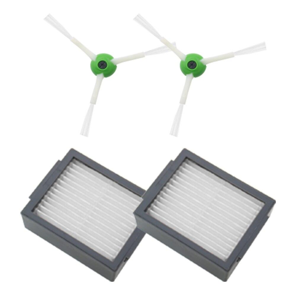 

для робота iRobot Roomba серій i7 E5 E6 Hepa-фільтр бічна щітка щітковий валик пилосос висока якість Запасні частини для заміни