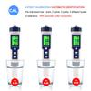 5 In 1 Digital Water Quality Monitor Tester Tds/ec/ph/salinity/temperature Meter For Swimming Pool Drinking Water Aquarium