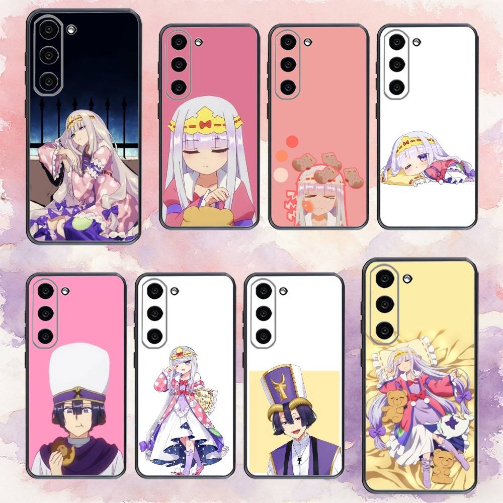 S-Sleepy Demon C-Castle Phone Case For Samsung Galaxy A73,A72,A71,A70,A53,A52,A51,Others Soft Black Cover