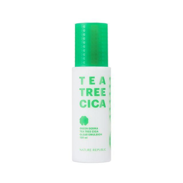 Nature Republic Green Derma Tea Tree Cica Clear Emulsion 130ml +RANDOM GIFT