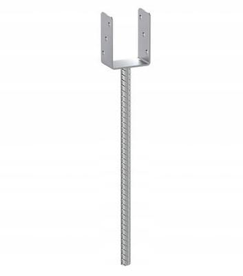Pfostenfuß, verzinkter Anker, 141x624x12mm