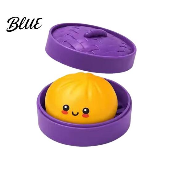 Simulated Bun Stress Toy Halloween Ghost Dumpling Squeeze Toy Soft Stretchy Slow Rebound