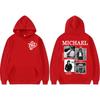 King of Pop Michael Jackson Bad Era World Tour Sweatshirt Men Women Fashion Gothic Oversized Hoodies Ooded