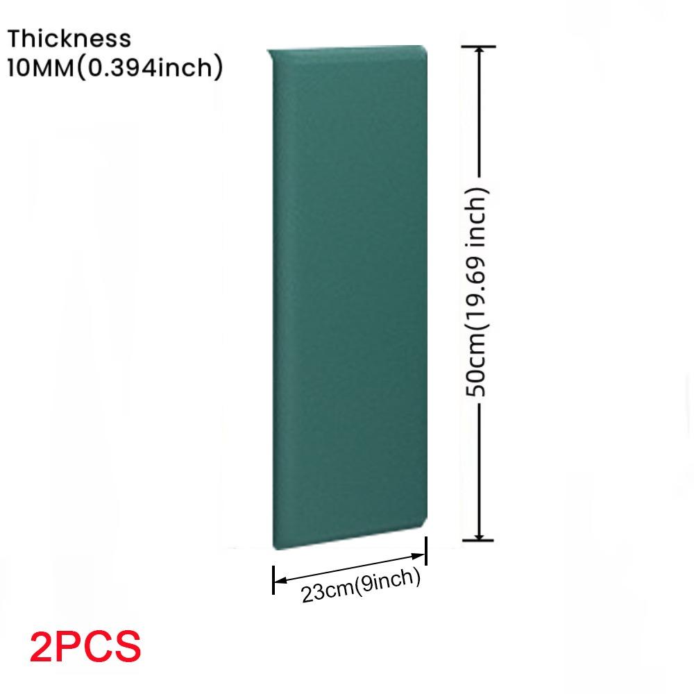

2 шт. Мягкий дизайн сумки 3D наклейка на стену самоклеящаяся защита изголовья мягкие стеновые панели детская комната 2 PCS-23x50cm