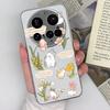 For Xiaomi 15T Mi 12 11 10 15 Ultra Cover Case Cute Duck Pattern Lens Protection Transparent Soft Silicone Dustproof Shell For Xiaomi Cellphone Casing