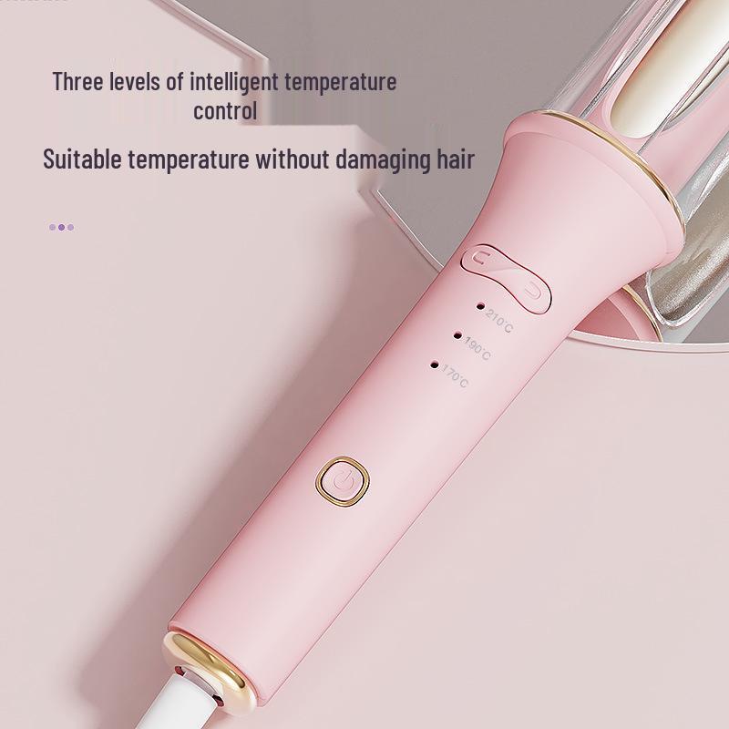 Automatic Negative Ion Curling Iron - 25MM Electric Curler for Home Use