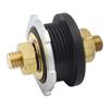 Truck Car Camping RV Truck Boat Feed Thru Panel Battery Terminal Connector 3/8 Inch Stud Bulkhead Brass Replacement Part