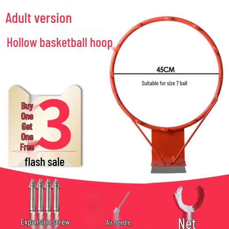 Versatile Wall-Mounted Basketball Hoop
