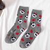 Four Seasons Cute Animal Mid-Calf Socks - Korean & Japanese Style for Women and Girls