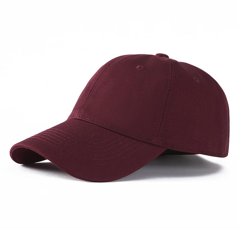 Trendy Soft Cotton Duckbill Cap: Unisex Japanese-Style Baseball Cap with Sun Protection