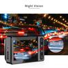 WiFi 2K Dash Cam for Car Front and Rear Dual Camera HD Night Vision Car DVR 24h Parking Monitor Black Box