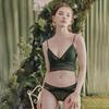 French Lace Lingerie Set, Women's Sexy Elegant Bra and Panty Set, Nylon Spandex