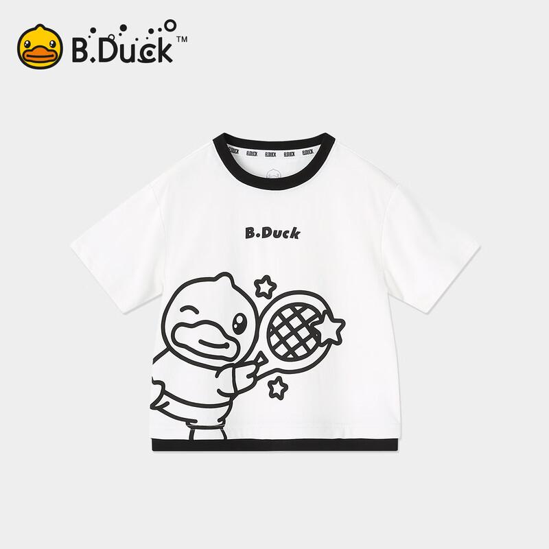 

B.Duck Boys Short Sleeve Cartoon T-Shirt