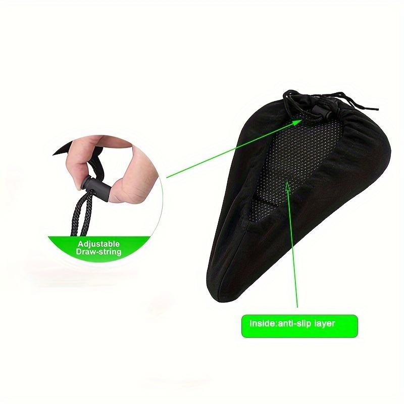 Bike Seat Cover, Gel Padded Bike Seat Cushion For Men Women, Comfort And Extra Soft Seat Cover, Fits Mountain And Road Bikes