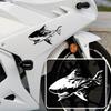 Shark Waterproof Vinyl Decal, Wear Resistant Sticker for Motorcycle Fairing Car Window Scooter