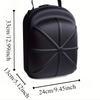 1pc Baseball Hat Travel Bag Baseball Cap Travel Case Storage Carrier Box Display Bag Eva Baseball Cap Carrying Bag