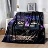 2026 New Babymetal Combination Printed Plush Soft Blanket Home Sofa Bed Warm Office Travel Picnic Flannel Blanket Bed Cover Gift