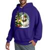 Men's Hooded Sweatshirt, Contrasting Color Sweatshirt, Sports   Casual Jacket