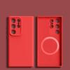 Liquid Silicone Phone Case For Samsung Galaxy S26 S2 S24 Ultra S26 S23 Plus For Samsung S26Ultra Cases Magnetic Soft Back Cover