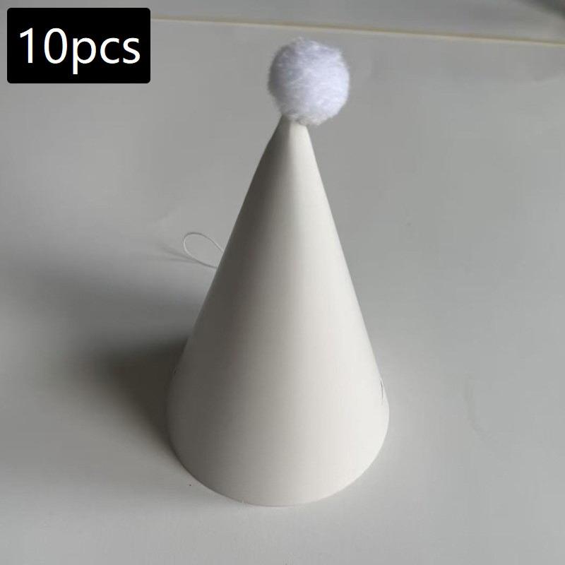 10 Colorful Birthday Party Hats | Macaron Cone Hats, Perfect For Birthdays And Parties