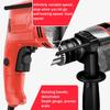 3000RPM Electric Handheld Impact Drill 220V Flat Drill Guns Hand Drills Torque Driver 220V with Wrench Measuring Scale 2000W