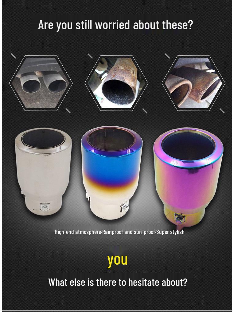 Dodge Journey 03-19 & Previa Grandia Vezel 1.8 Exhaust Tailpipe