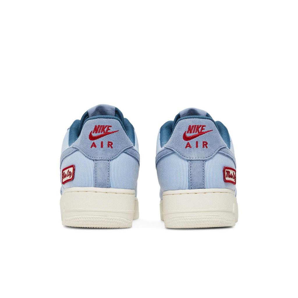 Nike Air Force 1 Low 'Detroit Home' (Unisex) Indigo / Indigo Skate Shoes CD7785 400