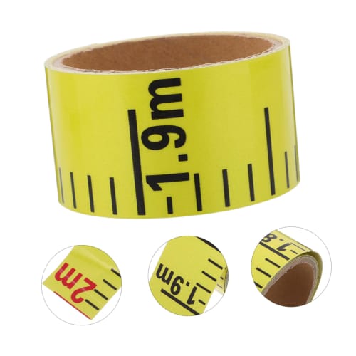 ROMISBABA Water Level Scale, Water Level Sticker, Water Level Tape, Pool Water Level, Construction Sticker, Water Level Gauge Measuring Tool, Pool Wat