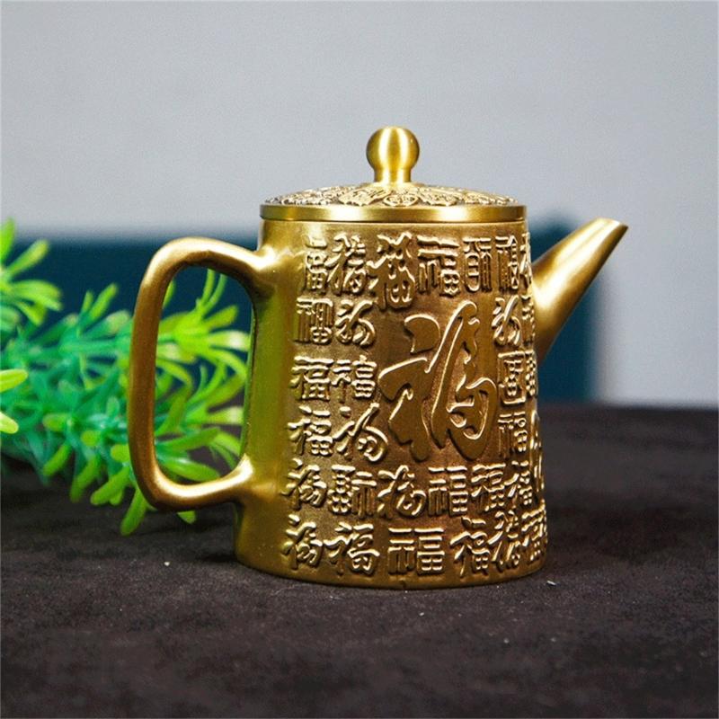 Practical Drink Dispensers Cold Kettles Beverage Container Copper Pitcher Large Water Kettles Suitable for Gatherings