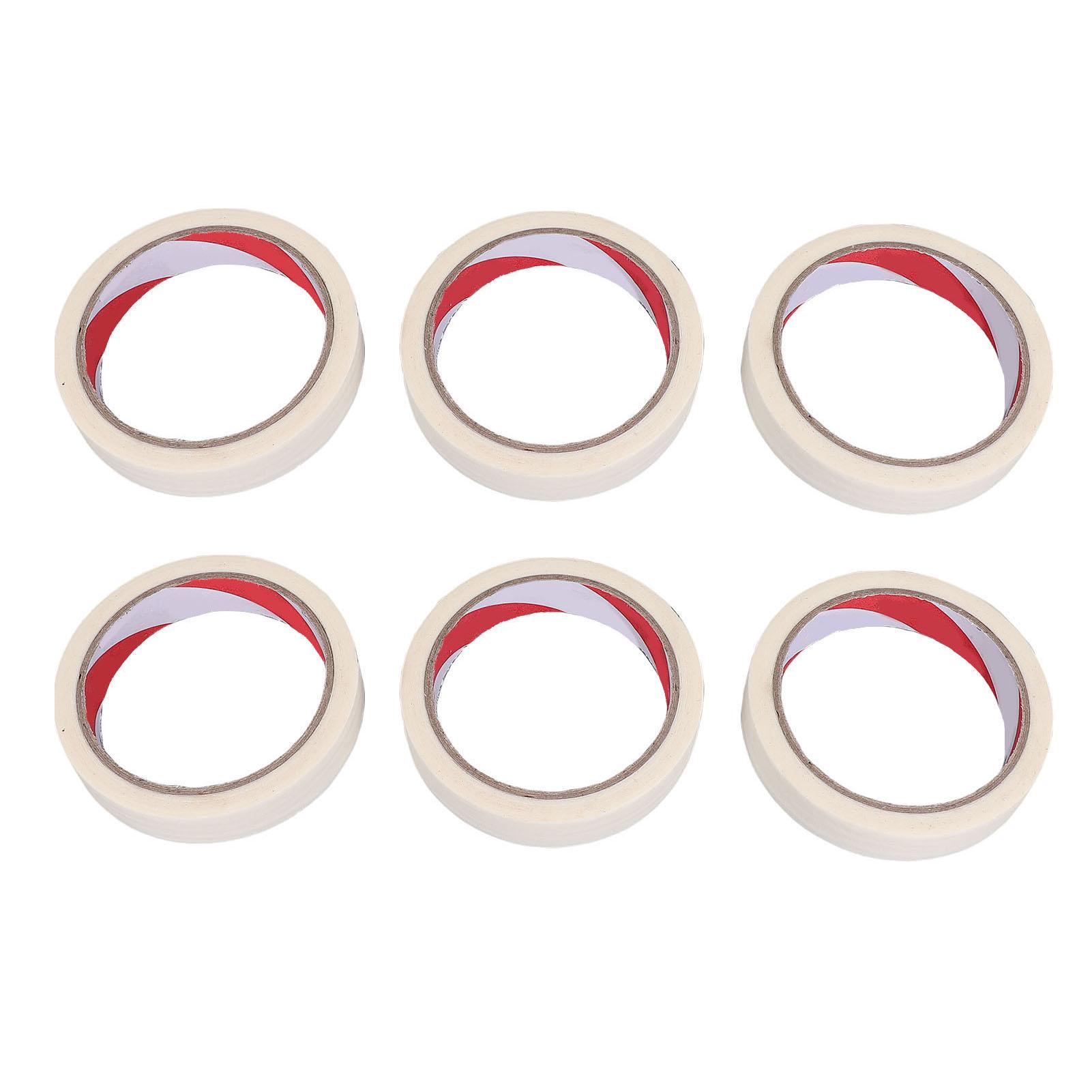 

Автомобильная малярная лента термостойкая 0,79 дюйма X 65,62 фута белая маскировочная лента для кузовного ремонта для дома, офиса, школы