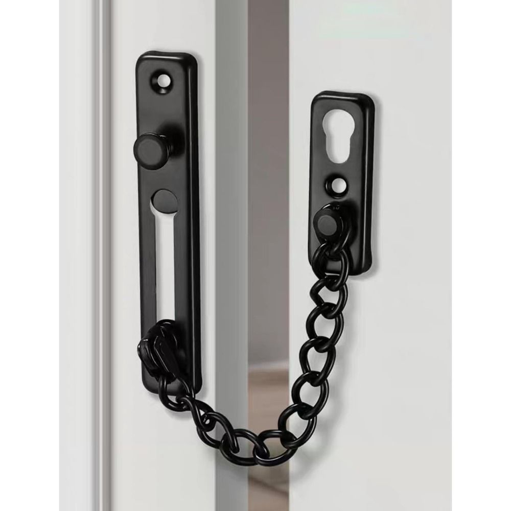 No-drill Door Chain Lock Guard Against Theft Anti Theft Press Lock Security Chain Lock Office