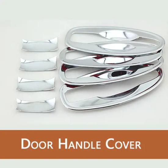 For Nissan X Trail 2015 T32 Luxurious Chrome Door Handle Cover 2013 2014 MK3 X-Trail Rogue Accessories Stickers Car Styling