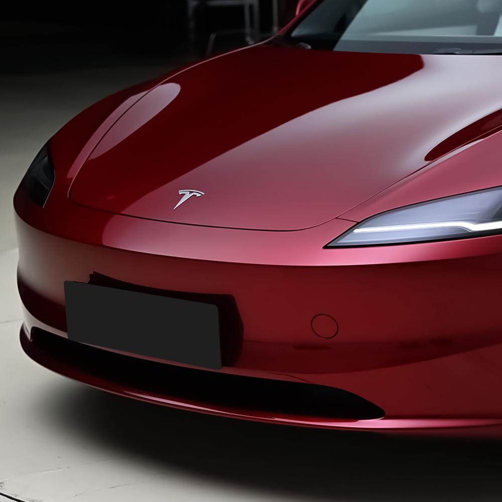 3D Styling Car Front Hood Emblem Rear Trunk Badge Sticker For Tesla Model 3 Model S X Model Y 2022 Roadster SpaceX Cybertruck