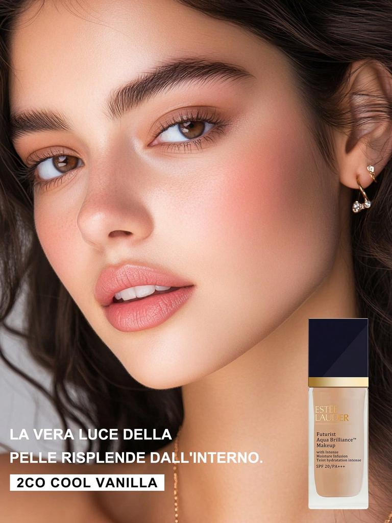 Estée Lauder Futurist Aqua Brilliance Makeup 30ml - Daily Hydrating Wear