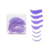 7 Pairs Silicone Eyelash Perm Pad Lashes Lifting Kit Rods Shield Recycling 3D Eyelash Curler Makeup Tools