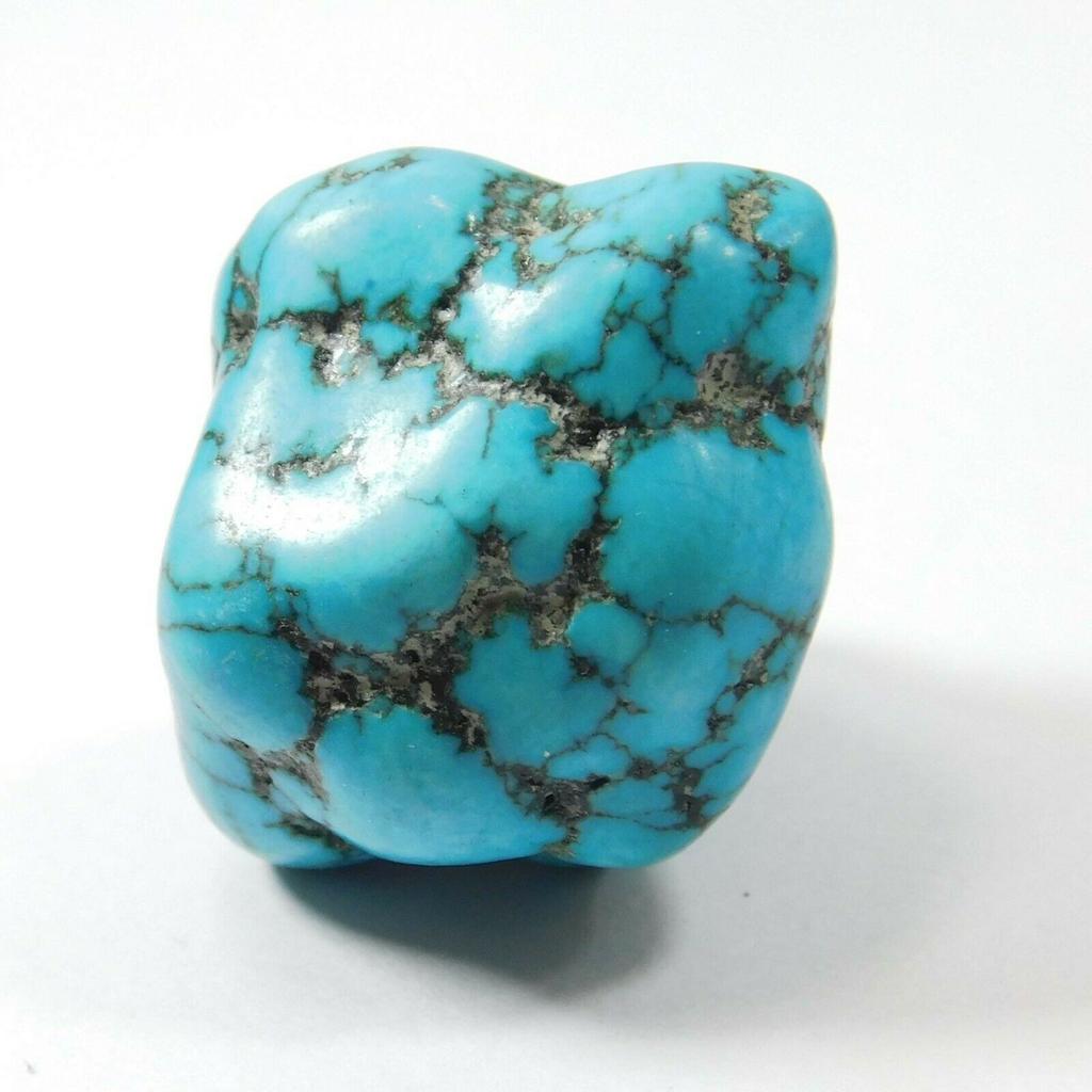 Mexican Blue TURQUOISE Rough 100 Ct Natural Raw CERTIFIED Loose Gemstone