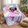 Fantasy Bubble Adventure Theme blanket Lightweight Warm Flannel Blanket Decorative Throw Blanket for Home Decoration