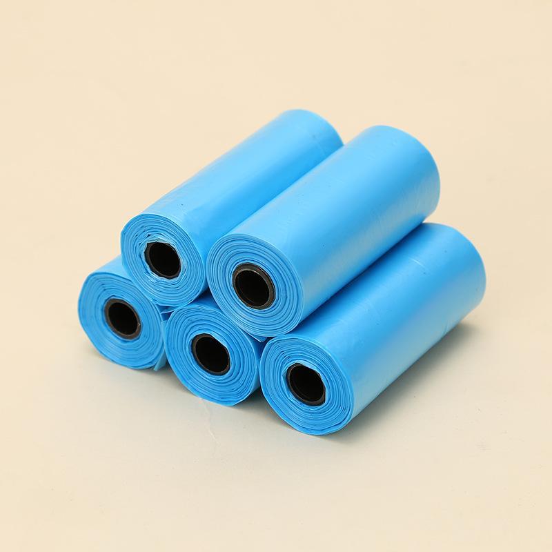 Disposable Small Trash Bags Thickened Leakproof Household Garbage Pouches 5-30 Rolls for Kitchen Bathroom Office Use