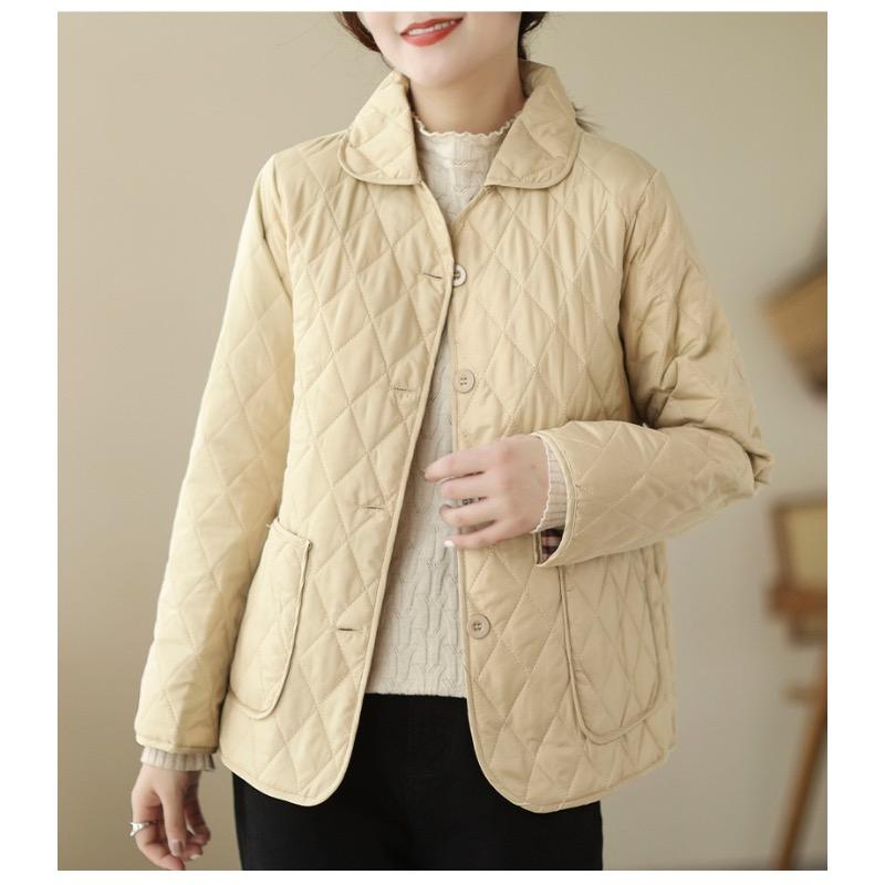 Bavlněná teplá zimní dámská krátká bunda