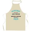 Tablier de cuisine - Un Boulanger Formidable - Impression bretonne - Coton résistant - Imprimé en France