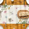 Easter Bunny Linen Table Runner Spring Table Runners Easter Bunny Spring Linen Table Runner Table Flag Holiday Party Decor
