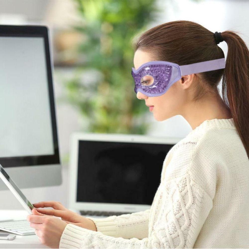 Heat Therapy Cold Eye Packs Reusable Ice Gel Pack Portable Cooling Gel Eye Mask  Skin Care