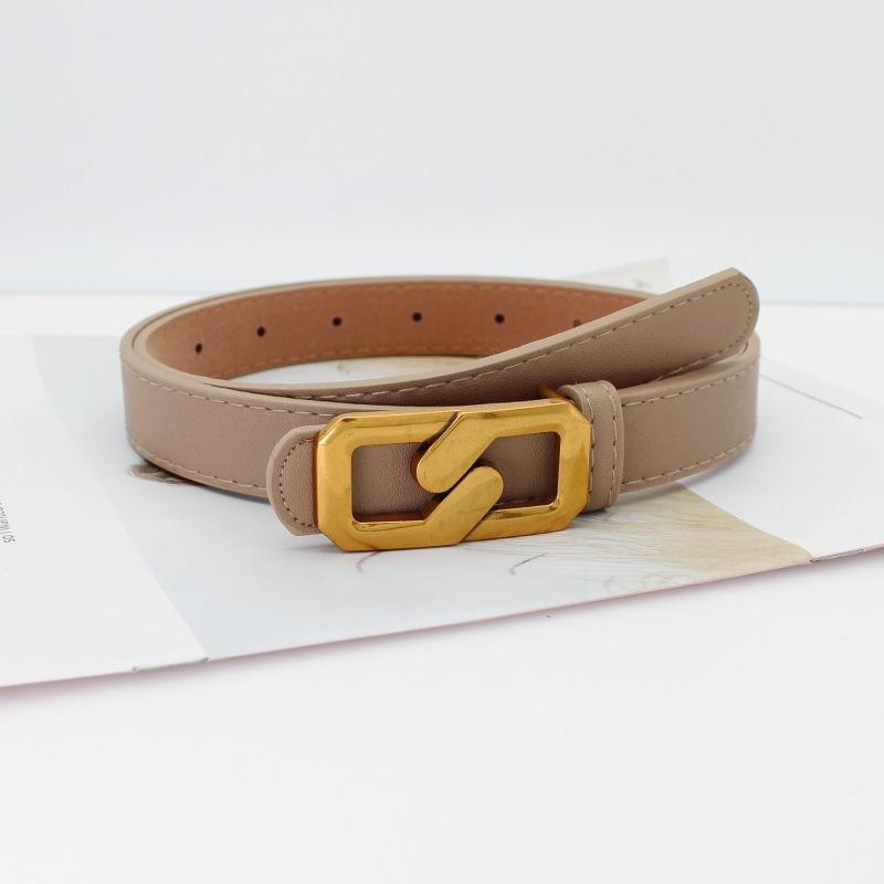 

Fengqing Student 8-символьная пряжка для женского ремня, украшение для женского тонкого ремня для женщин 105cm long