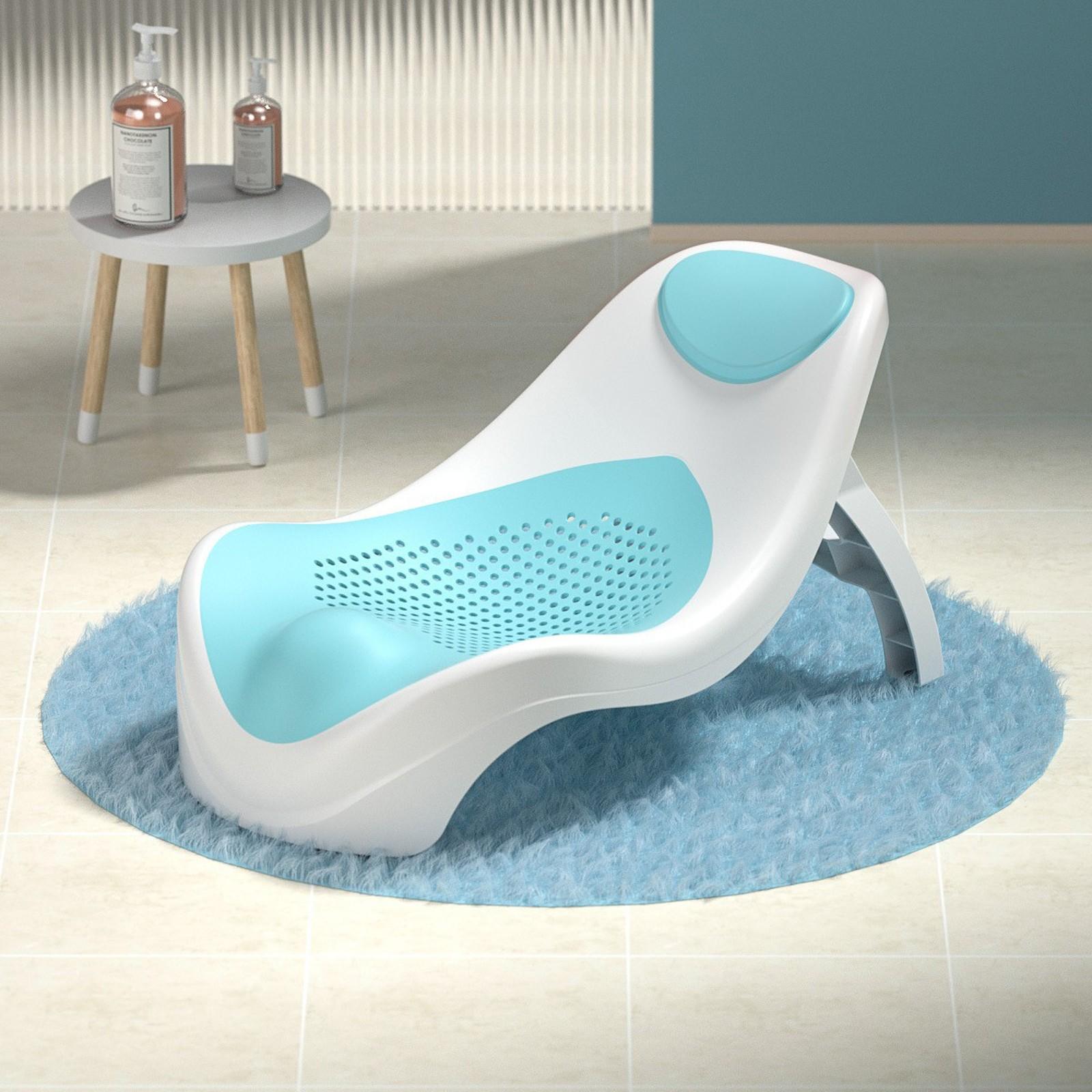 

Детская ванночка для ванны Сетка для ванны Коврик для ванны Сетчатый карман Кровать для ванны для новорожденных Складная ванночка для ванны Рамка для ванны One Size