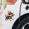 Cute Kitten Puppy Glass Car Background Beautification Decoration Stickers