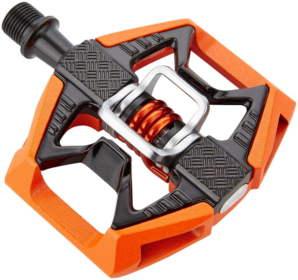 CRANK BROTHERS Ultralichte Klikpedalen Double Shot Oranje 574636