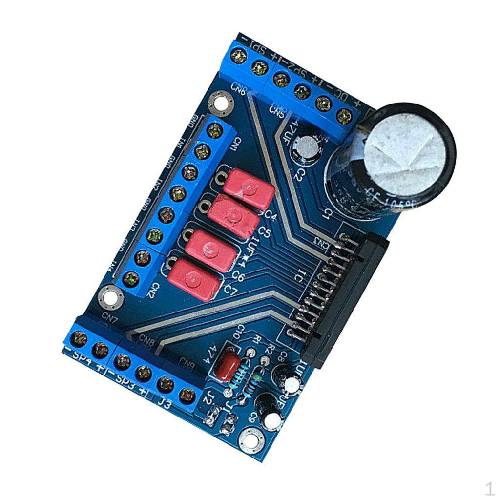 

DC 12V TDA7388 4x41W Audio Power Amplifier Board BTL Amp