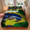3Pcs Brazilian Celebration Bedding Sets For All Sizes New 3D Printed Bed Cover Comforter Duvet Cover Pillowcase Bedroom Decoration