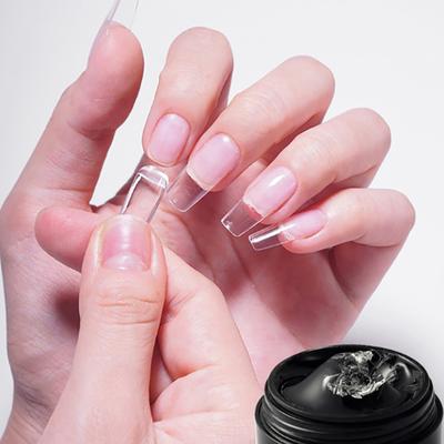 Gel de Uñas Postizas Suaves de 8G Para Uñas Postizas de Presionar Adhesivo Sólido Gel para Uñas Pegamento para Uñas de Extensión de Uñas Postizas con Pedrería