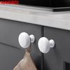 NAIERDI White Long Cabinet Handles Aluminum Alloy 800-1200mm Hidden  Furniture Handle Drawer Knobs Cupboard Pulls